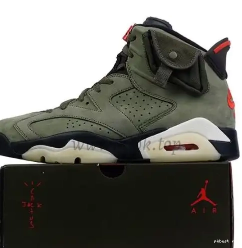 READY Electric PK Green Retro Jordan SHIP MATERIALS TO GOD RETAIL 6 0523